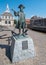 Statue of George Vancouver in King`s Lynn, Norfolk, England