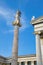 The statue of the Goddess Athena . Athens, Greece.