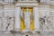 Statue of Goddess Roma at Victor Emmanuel II Monument Altar of the Fatherland, built in honor of the first king of Italy