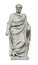 Statue of great ancient Greek philosopher Plato