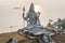 The statue of great Lord Shiva in Murudeshwar Temple.