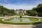 Statue and Green Pond at Musee Rodin in Paris