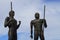 Statue of Guanche kings Guize and Ayose