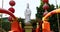 The statue of Guanyin Bodhisattva. Stone Buddha statue