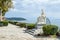 Statue of Guilford in the Boschetto Park in Corfu Town