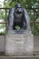 Statue of Guy the gorilla Crystal Palace Park, London, United Kingdom.