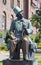 Statue of Hans Christian Andersen in Copenhagen, Denmark
