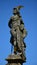 Statue Hermes (Mercury) in Michelsberg Monastery in Bamberg, Germany