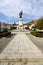 Statue of Hernan Cortes, Mexico conqueror, Medellin, Spain