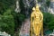 Statue of hindu god Muragan at Batu caves, Kuala Lumpur, Malaysia.