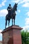 Statue of a historical Hungarian general, Budapest, Hungary