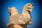 Statue of Homa or Huma Bird in Persepolis Archeological Site of Shiraz