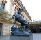 Statue of horse near the museum d`Orsay