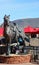 Statue of horse with saddle, Sedona, Arizona