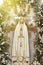 Statue of the image of Our Lady of Fatima