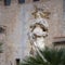 The statue of The Immaculate in front of Monreale Cathedral