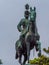 Statue of the Imperial Prince Komatsunomiya Akihito in Tokyo