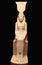 Statue of Isis Egyptian Goddess, the sister and wife of Osiris