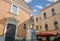 Statue of Italian sculptor Nicola Pisano in a small piazza in the Tuscan city of Pisa, Italy