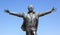 Statue of the Italian singer and songwriter Domenico Modugno famous for the song Volare was born in Polignano