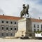 The statue of James, 4th Duke of Braganza, Portugal