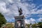 A Statue of Jean-Jacques Dessalines, located in front of Cathédrale Notre-Dame du Cap-Haitien