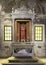 Statue of Jesus Christ in the Basilica of Sant Apollinare Nuovo in Ravena, Italy.