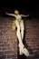 Statue of Jesus on cross