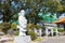 Statue of Jofuku Xu Fu at Jofuku Park in Shingu, Wakayama, Japan. A park commemorating the