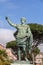 Statue of Julius Caesar in Naples, Italy