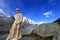 Statue of Kaiser Franz Joseph I at Grossglockner, Austria