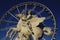 Statue of King of Fame riding Pegasus on the Place de la Concorde with ferris wheel at background, Paris, France