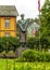Statue of King Haakon VII of Norway in Tromso, Norway. Haakon VI