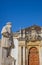 Statue of King Joao III on the university square of Coimbra