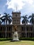 Statue of King Kamehameha in downtown Honolulu