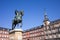 Statue of King Philip III at Plaza Mayor