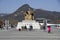 The statue of King Sejong of Joseon Dynasty