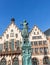 Statue of Lady Justice, fountain of justice in front of the Rome