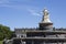 Statue of Latona fountain at Herrenchiemsee in Bavaria, Germany