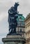 The statue of Leopold fountain in Graben street, Vienna, Austria