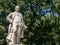 Statue of The Lessing Monument, German: Lessing-Denkmal, in Berlin, Germany