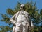 Statue of The Lessing Monument At Tiergarten in Berlin, Germany