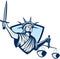Statue of Liberty Holding Scales Justice Sword