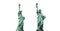 Statue of Liberty in pixel-art