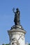 Statue of Liberty in Place de la Republique in Paris