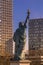 Statue of Liberty on the swan island in Paris. It was inaugurated on November 15, 1889 as a remembrance to commemorate the Centenn