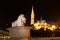 Statue of lion, Budapest