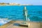 Statue Little Fisherman Paphos, Cyprus