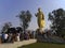 The statue of a lord Buddha