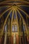 Statue of Louis IX inside Sainte-Chapelle in Paris, France